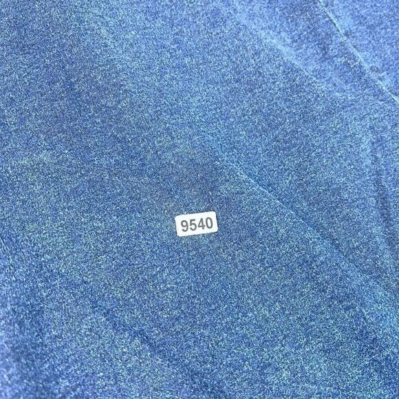 90s Y2K Ashley Stewart Skirt Womens 22W Boho Chic Denim Jean Fairy Leopard - Picture 7 of 7